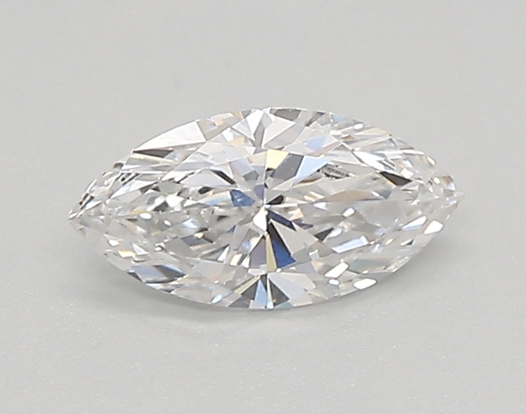 0.47 carat marquise lab-grown diamond