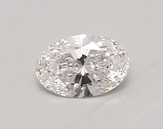 0.45 carat oval lab-grown diamond