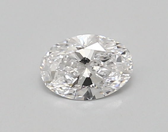 0.42 carat oval lab-grown diamond