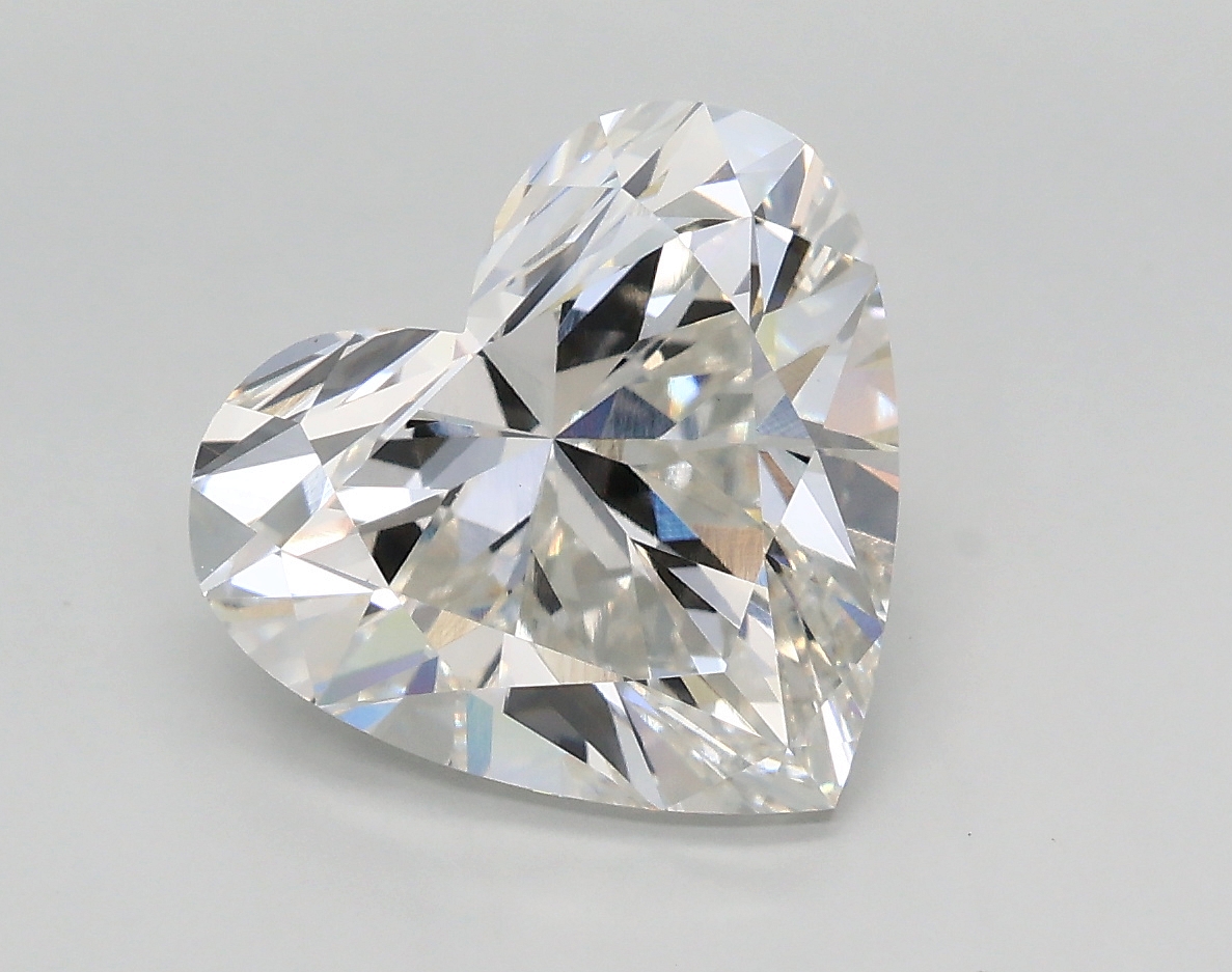2.97 ct. heart Lab Grown Diamond front image