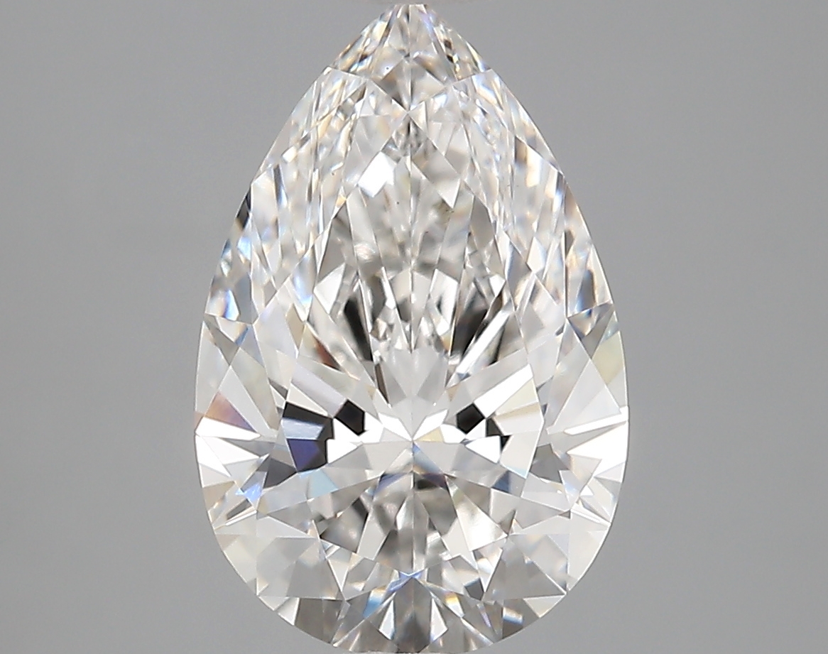 3.62 ct. pear Lab Grown Diamond front image