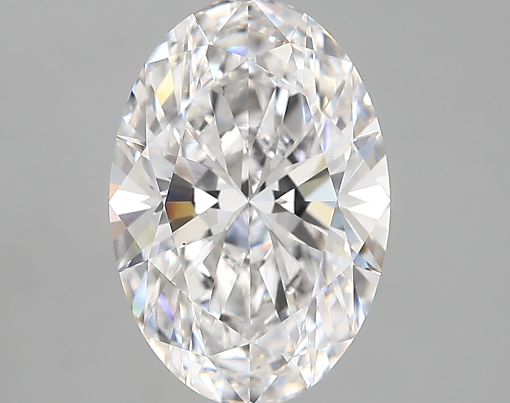 2.75 ct. oval Lab Grown Diamond front image