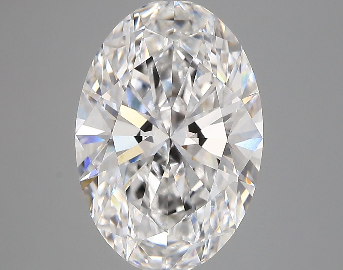 4.28 ct. oval Lab Grown Diamond front image