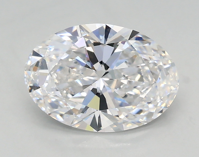 1.23 ct. oval Lab Grown Diamond front image