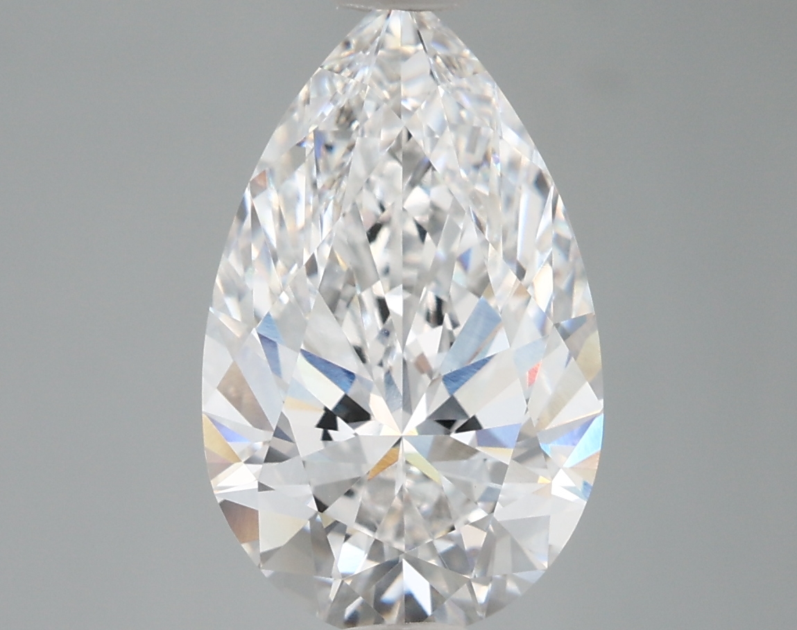 3.78 ct. pear Lab Grown Diamond front image