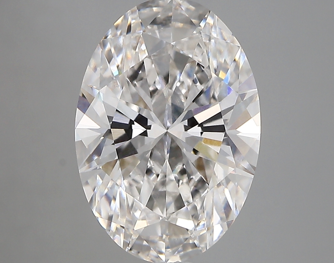 3.99 ct. oval Lab Grown Diamond front image