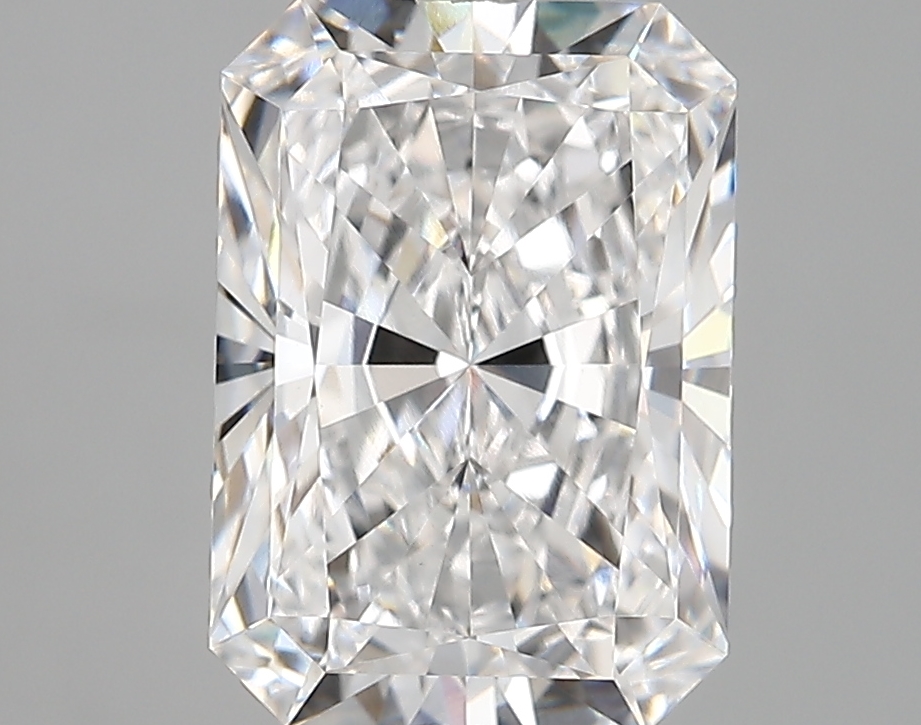 3.29 Carat Radiant Cut D VVS2 Diamond - view 1