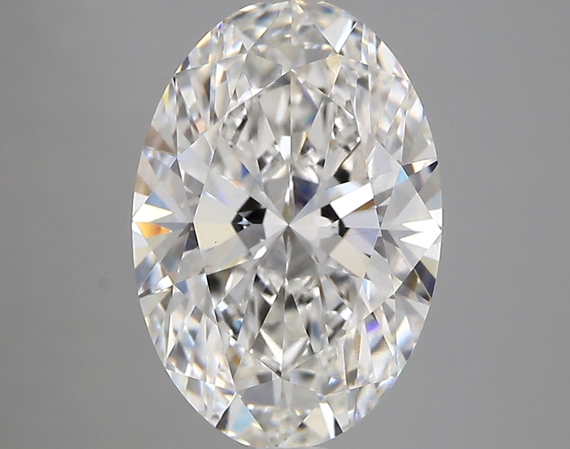 3.74 ct. oval Lab Grown Diamond front image