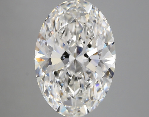 3.74 carat f VS1 EX Cut IGI oval diamond