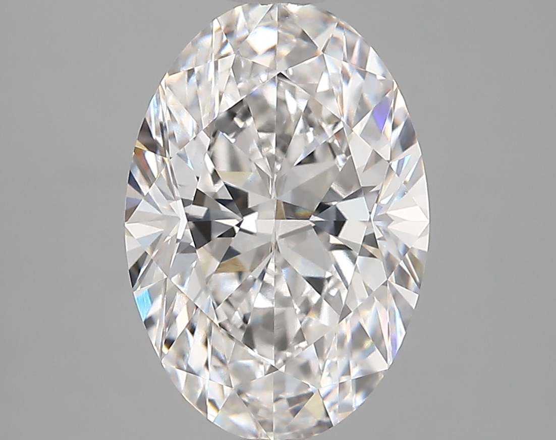 3.67 ct. oval Lab Grown Diamond front image