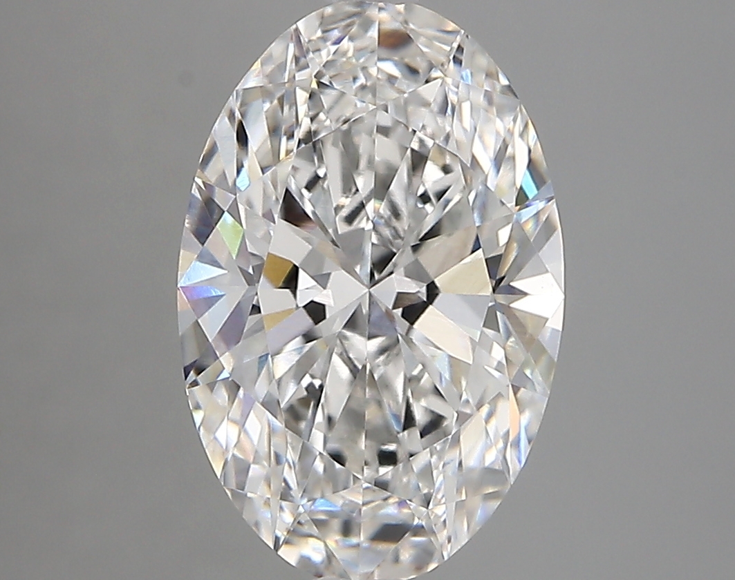 2.85 ct. oval Lab Grown Diamond front image