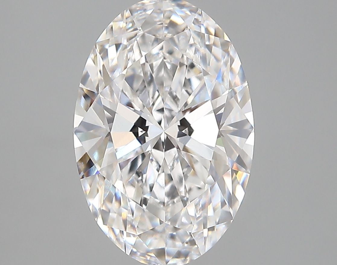 3.63 ct. oval Lab Grown Diamond front image