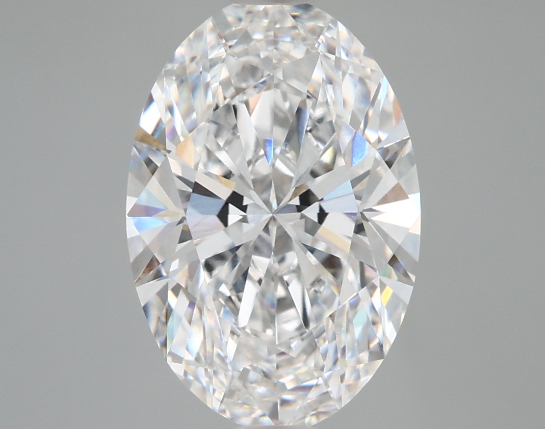4.15 ct. oval Lab Grown Diamond front image