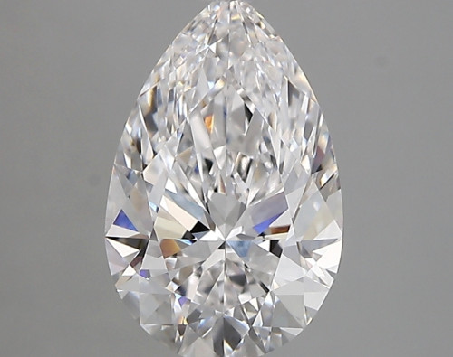 1.89 carat e VVS2 EX Cut IGI pear diamond