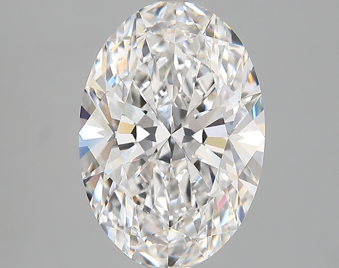 3.86 ct. oval Lab Grown Diamond front image