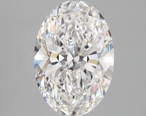 3.86 carat e VVS2 EX Cut IGI oval diamond