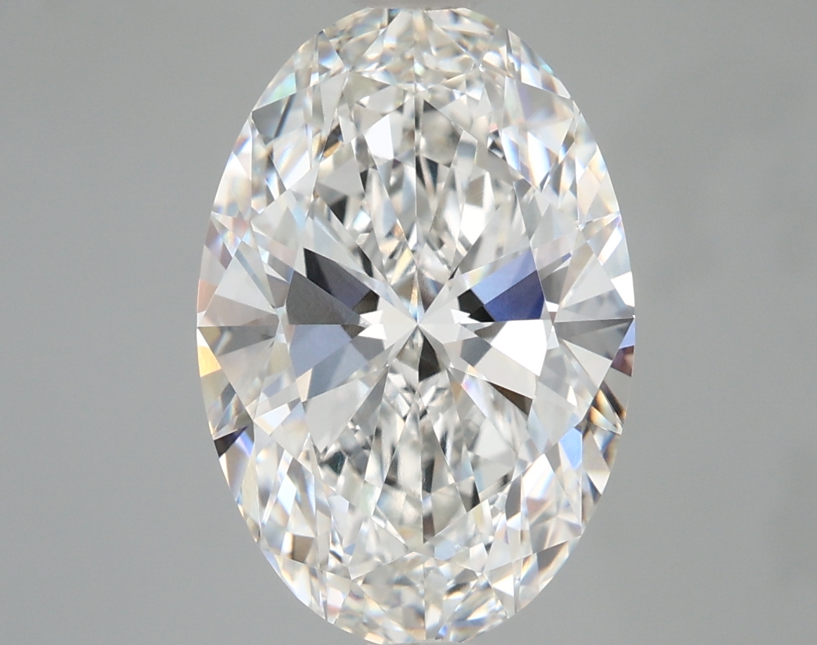5.00 ct. oval Lab Grown Diamond front image