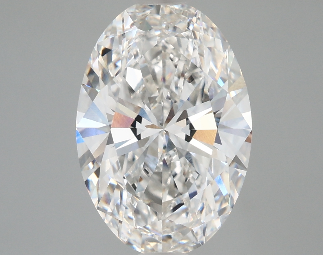 3.91 ct. oval Lab Grown Diamond front image
