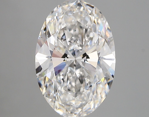 2.8 carat f VVS2 EX Cut IGI oval diamond