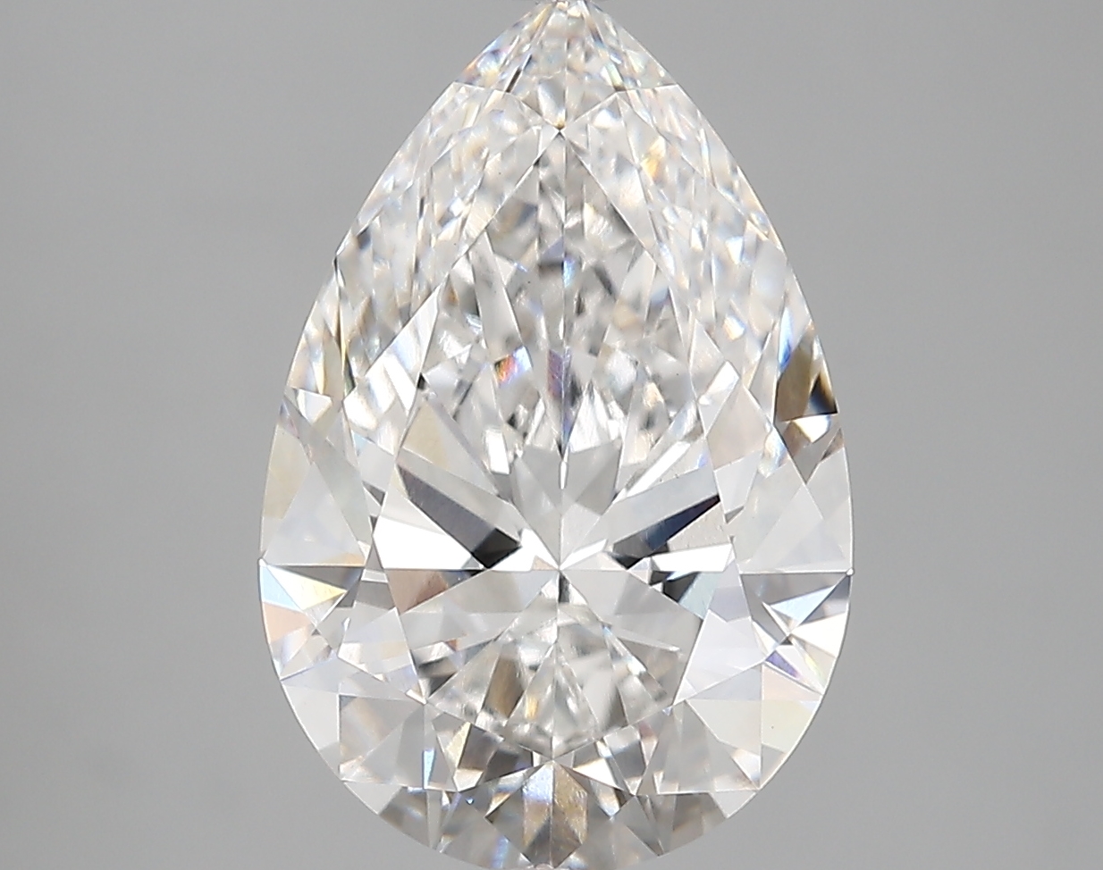 4.50 ct. pear Lab Grown Diamond front image