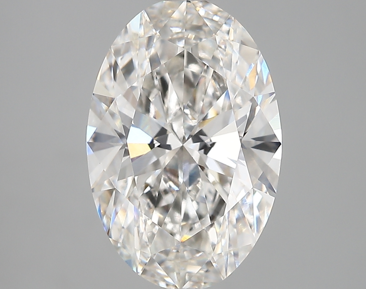3.91 ct. oval Lab Grown Diamond front image