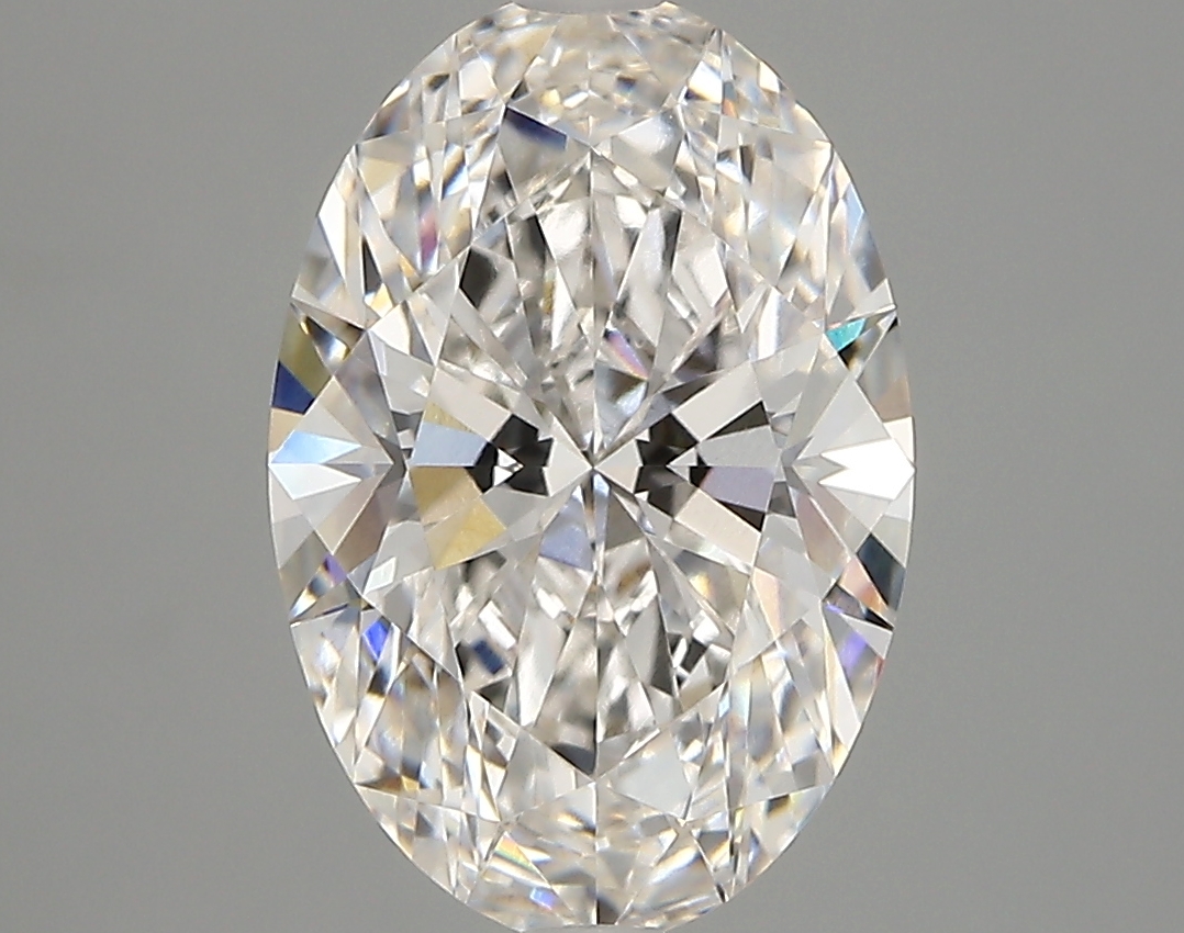 3.30 ct. oval Lab Grown Diamond front image