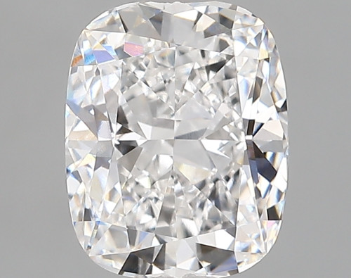 2.62 carat d VVS2 EX Cut IGI cushion diamond