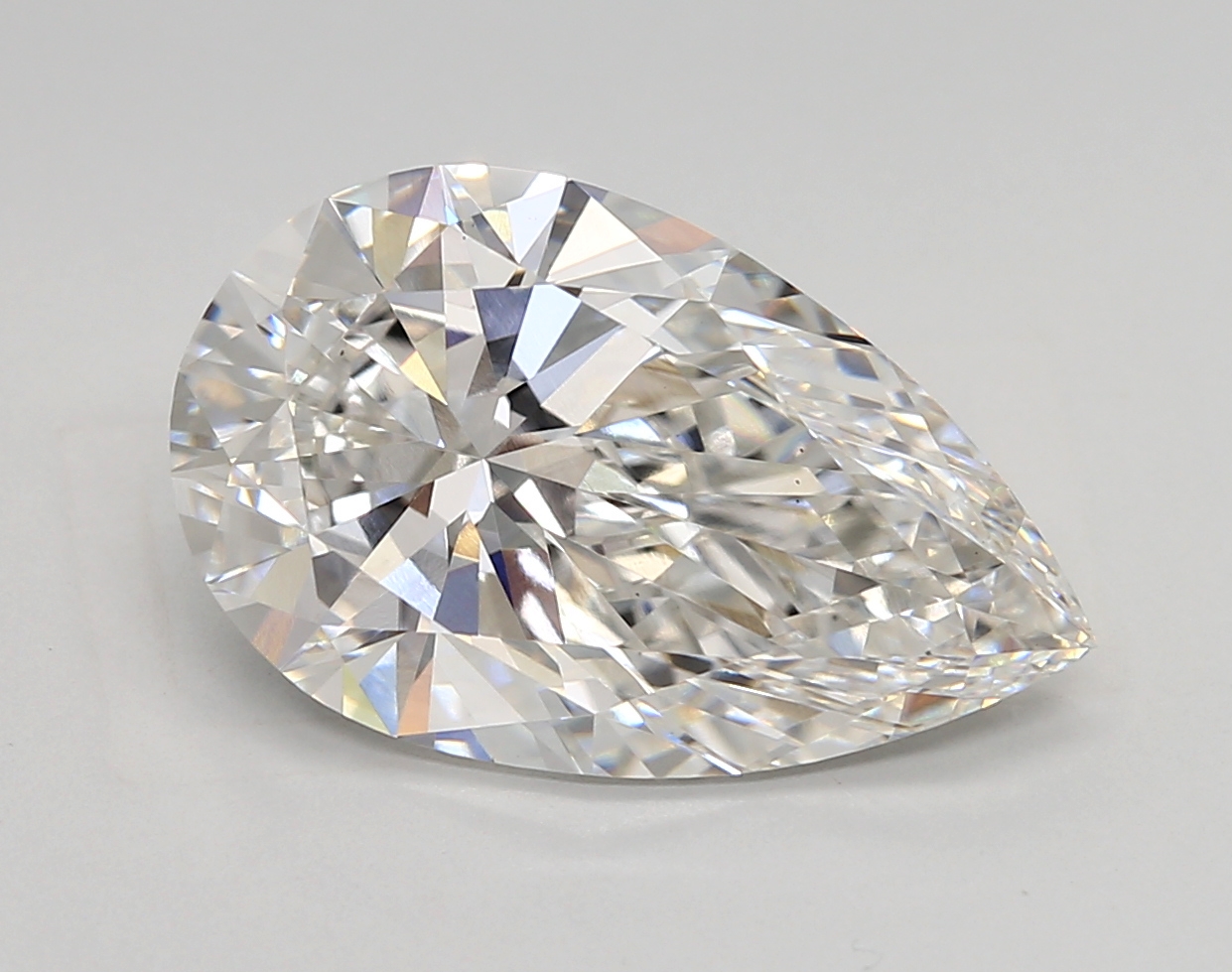 4.05 ct. pear Lab Grown Diamond front image