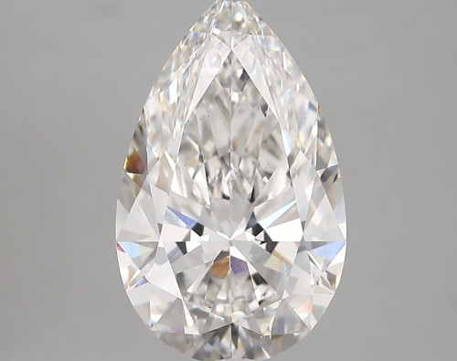 4.05 carat f VS1 EX Cut IGI pear diamond