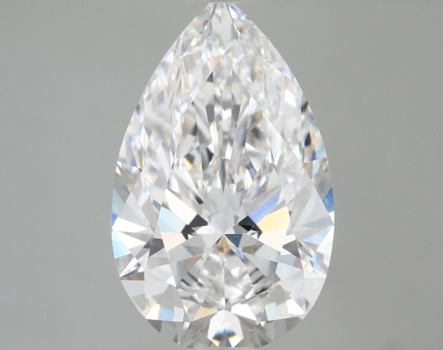 3.29 carat d VVS1 EX Cut IGI pear diamond