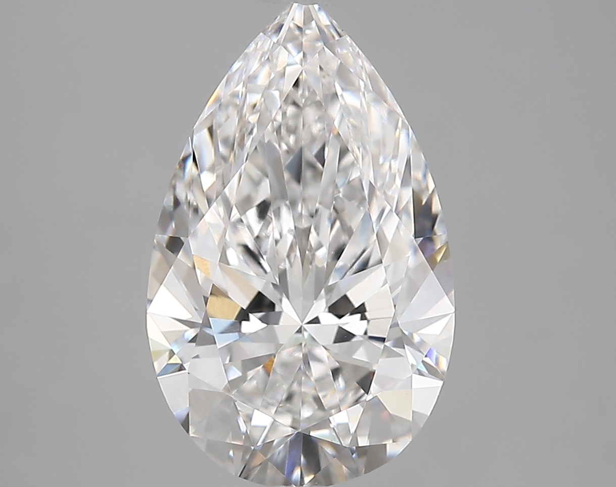 3.80 ct. pear Lab Grown Diamond front image