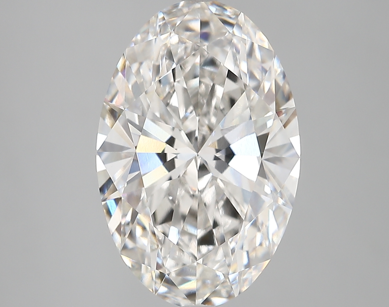 5.03 ct. oval Lab Grown Diamond front image