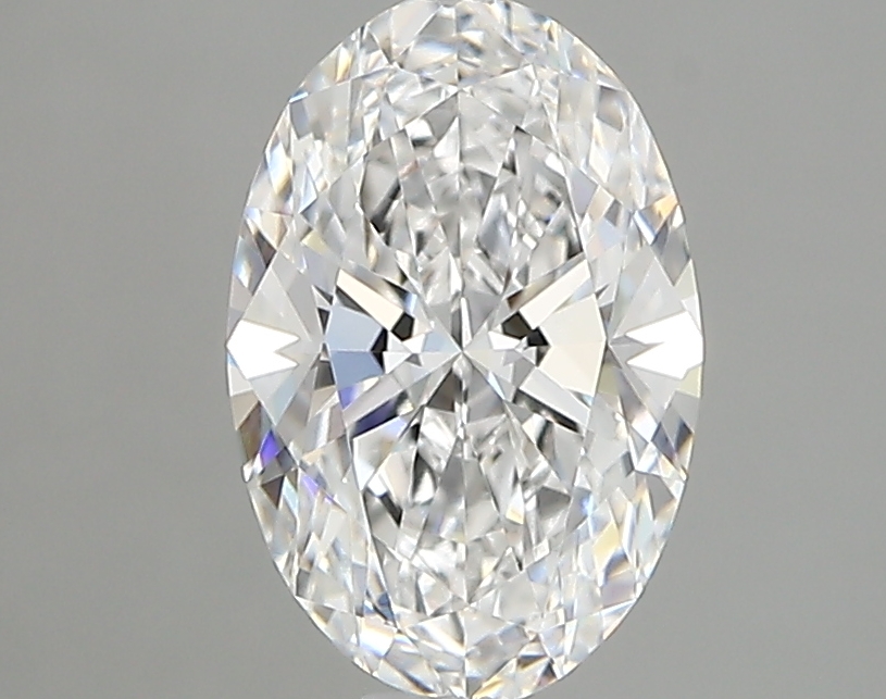 1.38 ct. oval Lab Grown Diamond front image