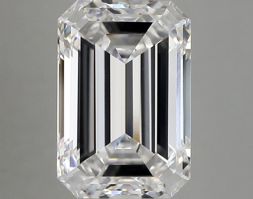 6 carat e VVS2 EX Cut IGI emerald diamond