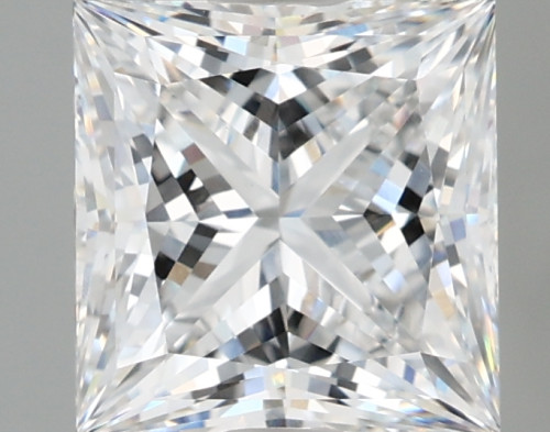 3.14 carat e VVS2 EX Cut IGI princess diamond
