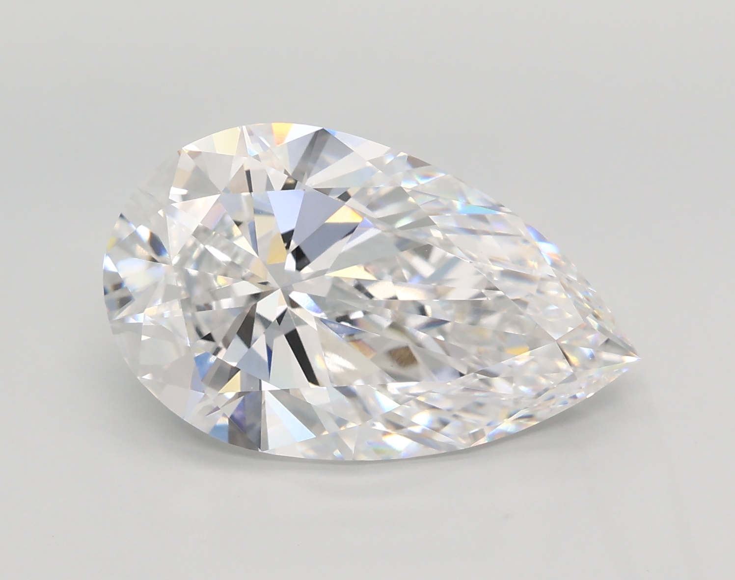 4.60 ct. pear Lab Grown Diamond front image