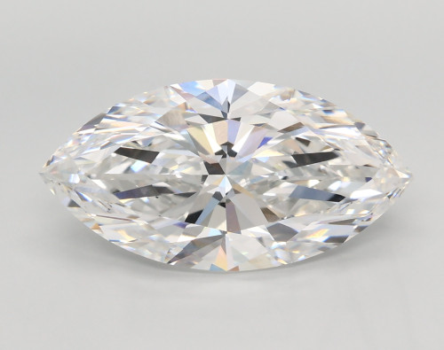 5.14 carat f VVS2 EX Cut IGI marquise diamond