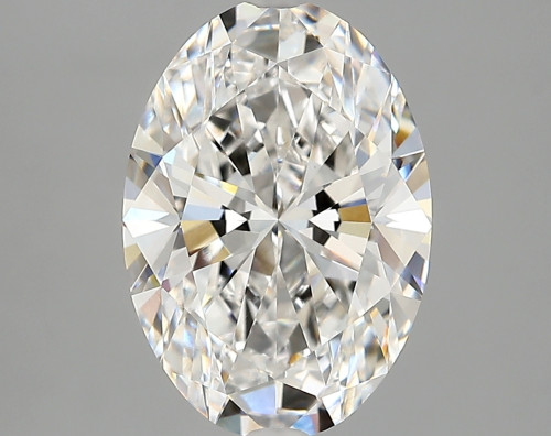 3.61 carat f VVS2 EX Cut IGI oval diamond