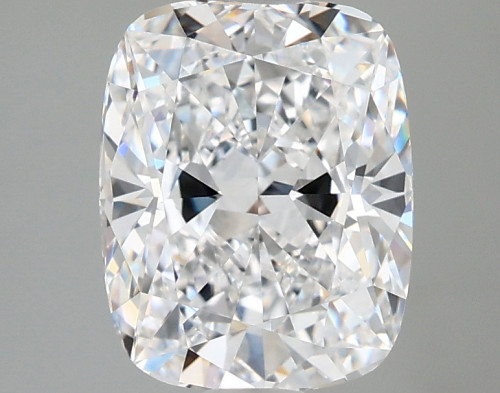 2.46 carat d VVS1 EX Cut IGI cushion diamond