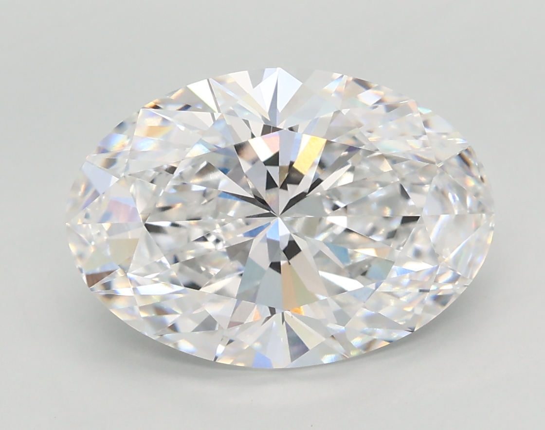 3.88 ct. oval Lab Grown Diamond front image
