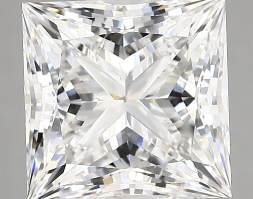 3.63 carat e VS2 EX Cut IGI princess diamond