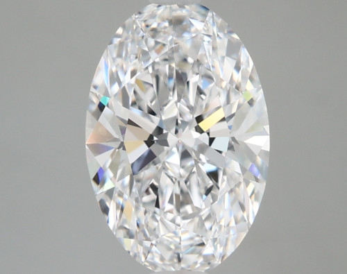 2.4 carat d VVS1 EX Cut IGI oval diamond