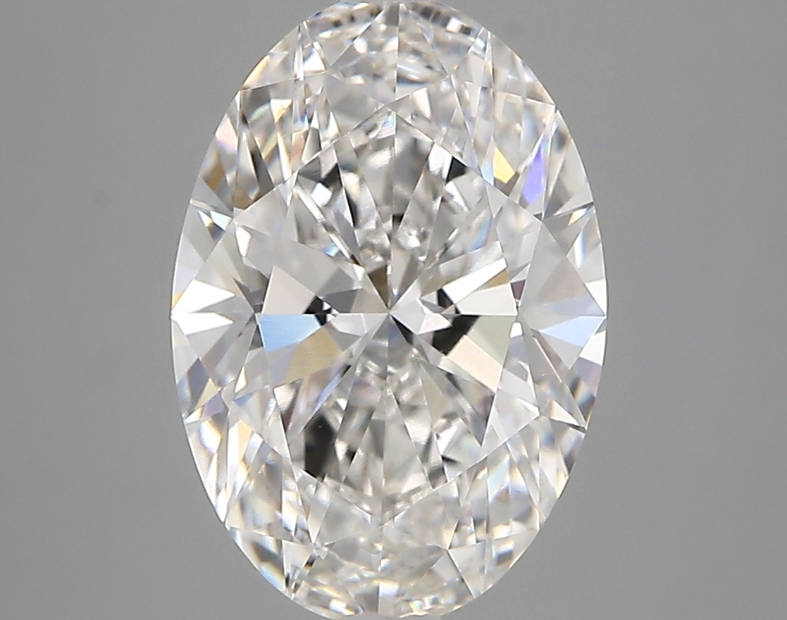 3.66 ct. oval Lab Grown Diamond front image