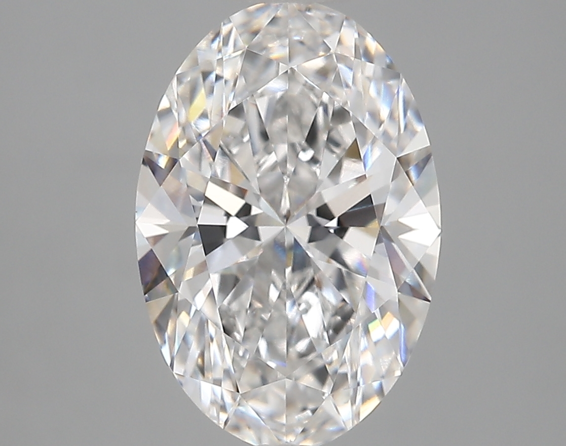 3.66 ct. oval Lab Grown Diamond front image
