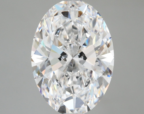 3.44 carat d VVS1 EX Cut IGI oval diamond