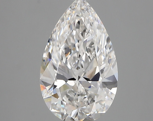 2.22 carat e VVS2 EX Cut IGI pear diamond