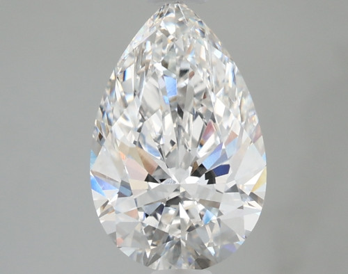 2.2 carat e VVS2 EX Cut IGI pear diamond