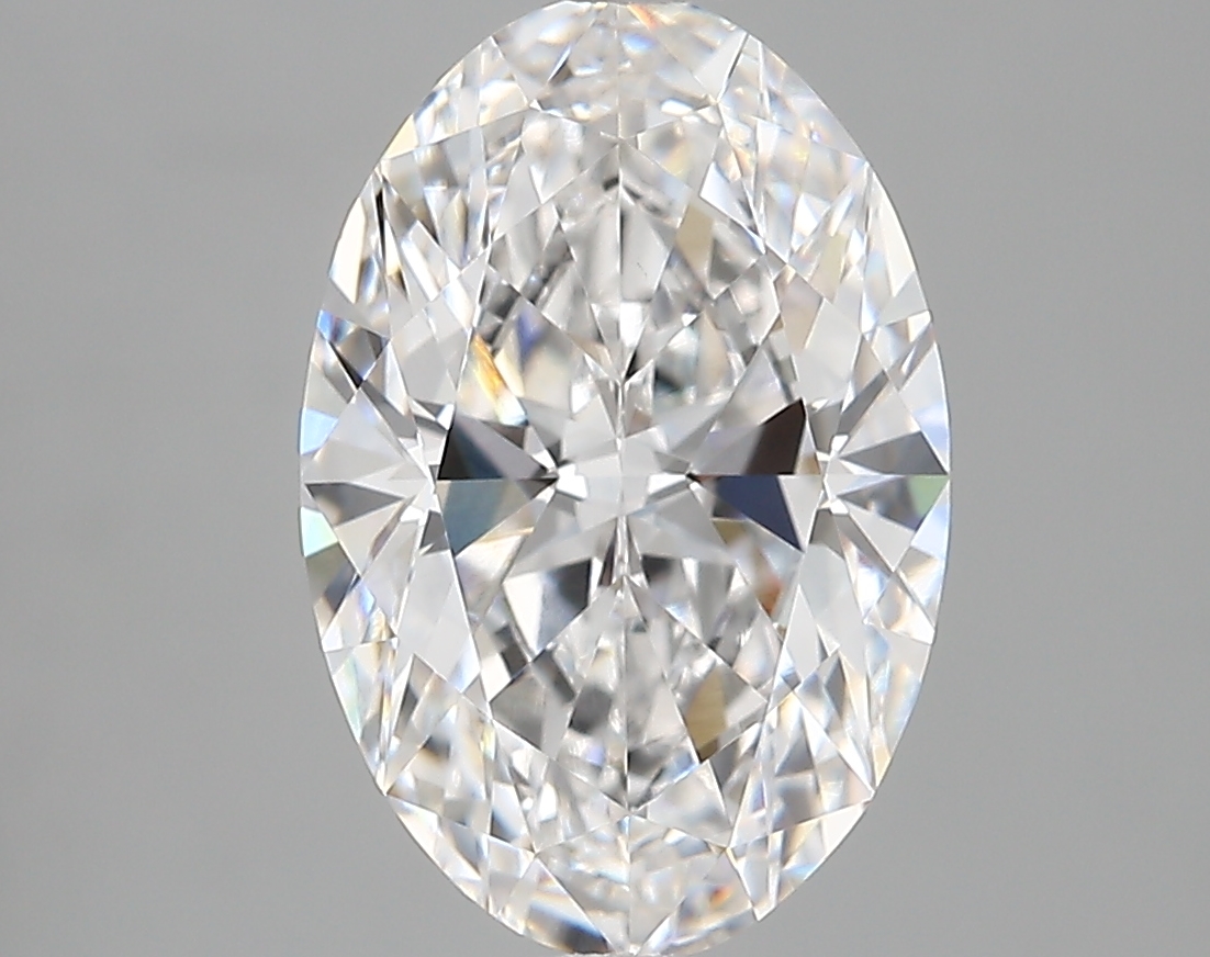 3.47 ct. oval Lab Grown Diamond front image