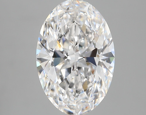 3.47 carat e VVS2 EX Cut IGI oval diamond