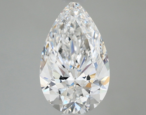 2.22 carat d VVS2 EX Cut IGI pear diamond